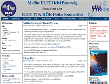 Tablet Screenshot of eltehb.mafihe.hu